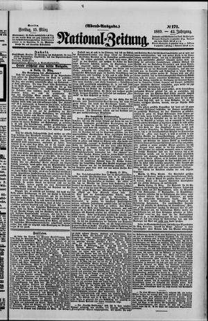 National-Zeitung vom 15.03.1889