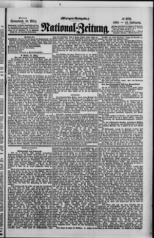 Nationalzeitung vom 16.03.1889
