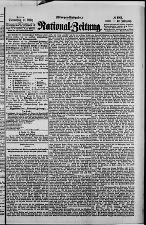 Nationalzeitung on Mar 21, 1889