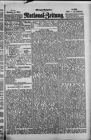 National-Zeitung on Mar 24, 1889