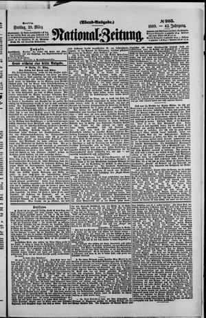 Nationalzeitung vom 29.03.1889