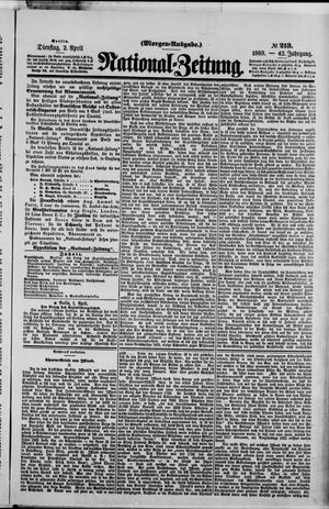 Nationalzeitung on Apr 2, 1889