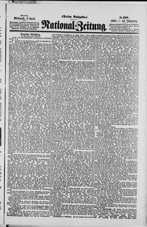 Nationalzeitung on Apr 3, 1889