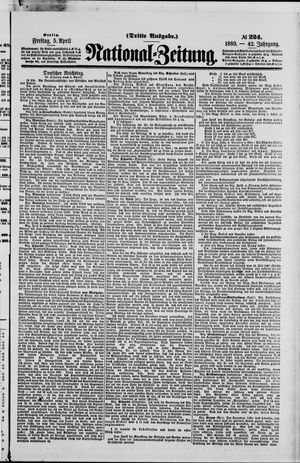 Nationalzeitung vom 05.04.1889