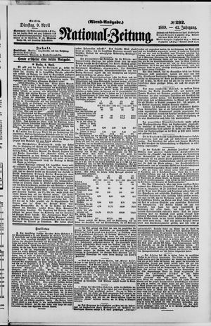 Nationalzeitung vom 09.04.1889