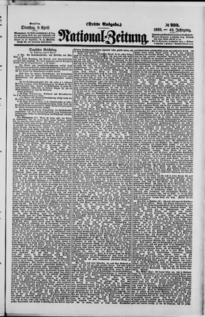 Nationalzeitung on Apr 9, 1889