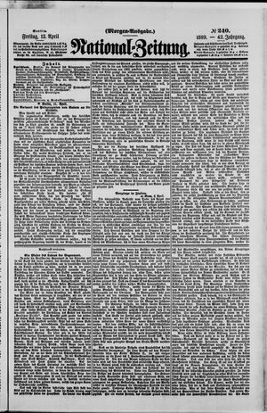 Nationalzeitung on Apr 12, 1889