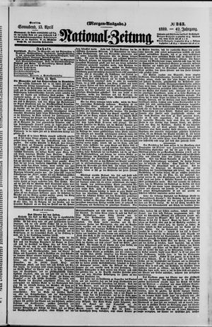 Nationalzeitung vom 13.04.1889