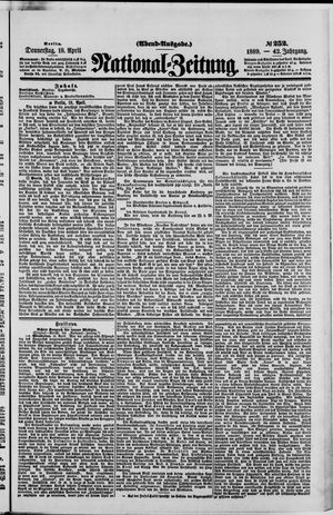 Nationalzeitung on Apr 18, 1889