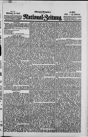 Nationalzeitung on Apr 24, 1889