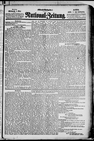 Nationalzeitung on May 1, 1889
