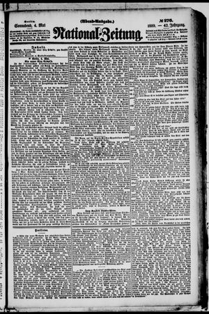Nationalzeitung vom 04.05.1889