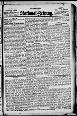 Nationalzeitung vom 09.05.1889