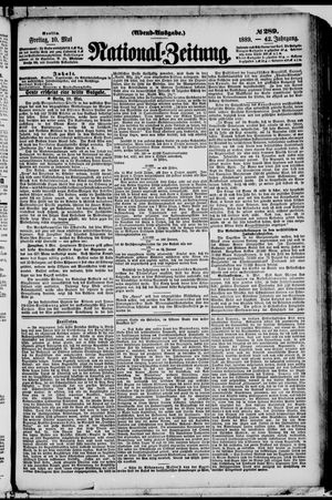 Nationalzeitung vom 10.05.1889