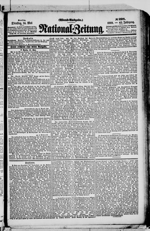 Nationalzeitung vom 14.05.1889