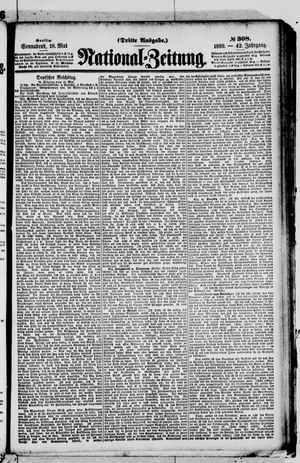 Nationalzeitung vom 18.05.1889