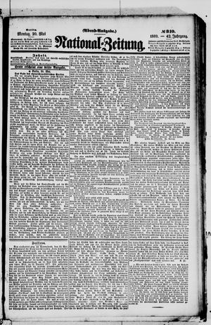 Nationalzeitung vom 20.05.1889