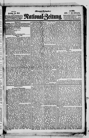 Nationalzeitung vom 24.05.1889