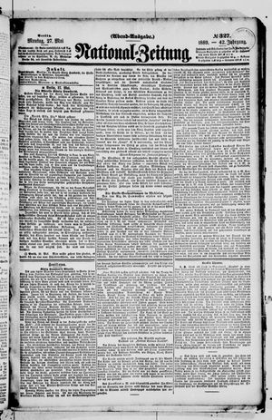 Nationalzeitung vom 27.05.1889