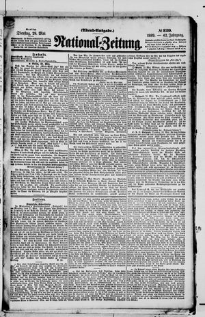 Nationalzeitung on May 28, 1889