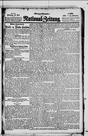 Nationalzeitung vom 29.05.1889