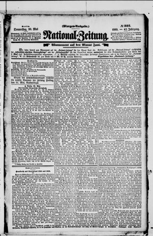 Nationalzeitung vom 30.05.1889