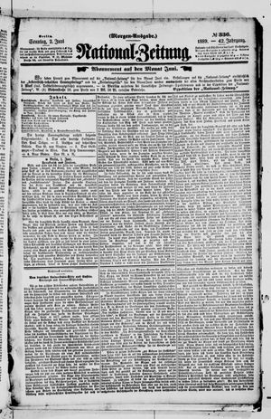 Nationalzeitung vom 02.06.1889