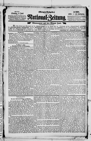 Nationalzeitung vom 04.06.1889
