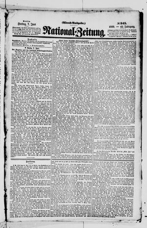 Nationalzeitung on Jun 7, 1889