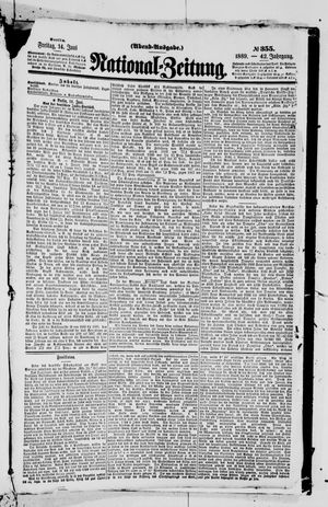 Nationalzeitung on Jun 14, 1889