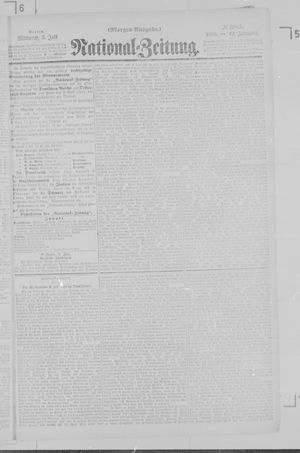 National-Zeitung vom 03.07.1889