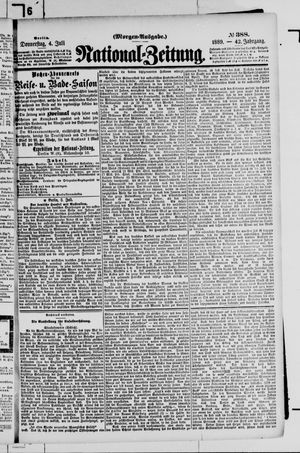 Nationalzeitung on Jul 4, 1889