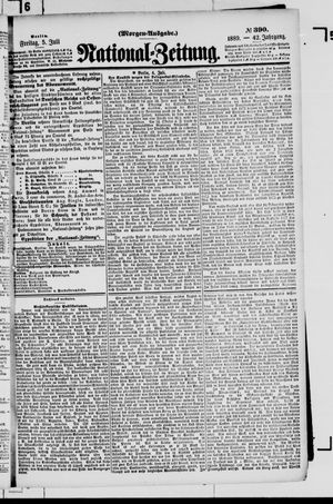 Nationalzeitung vom 05.07.1889
