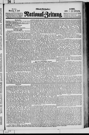 Nationalzeitung on Jul 8, 1889