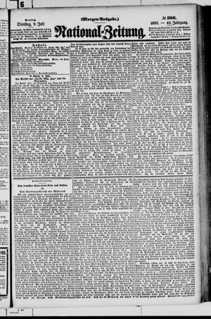 Nationalzeitung vom 09.07.1889