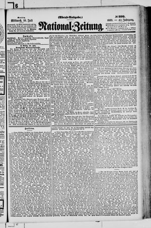 Nationalzeitung vom 10.07.1889