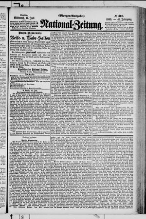 Nationalzeitung vom 17.07.1889