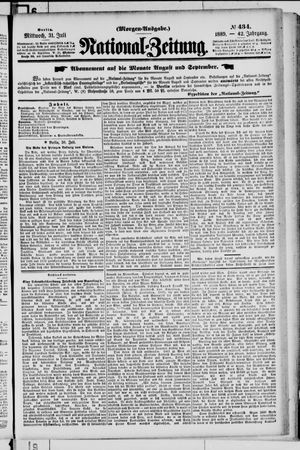 Nationalzeitung on Jul 31, 1889