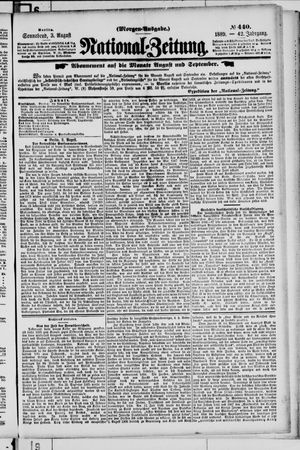 Nationalzeitung vom 03.08.1889
