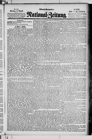 Nationalzeitung vom 05.08.1889