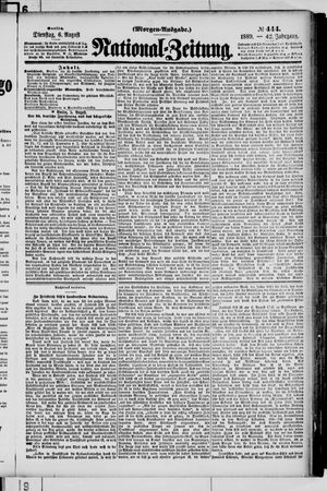 Nationalzeitung vom 06.08.1889