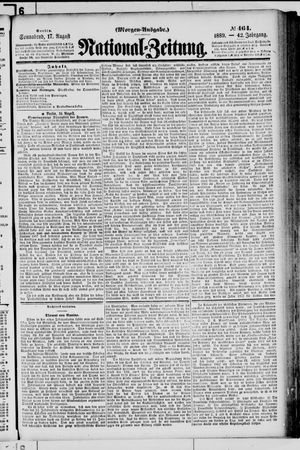 Nationalzeitung on Aug 17, 1889