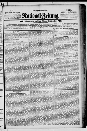 National-Zeitung vom 24.08.1889