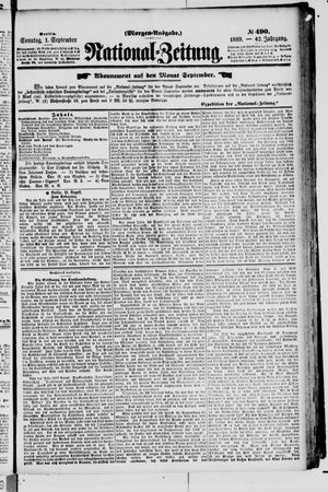 National-Zeitung vom 01.09.1889