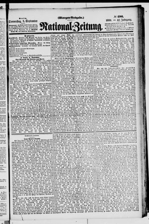 National-Zeitung vom 05.09.1889
