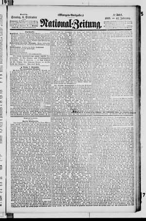 National-Zeitung vom 08.09.1889