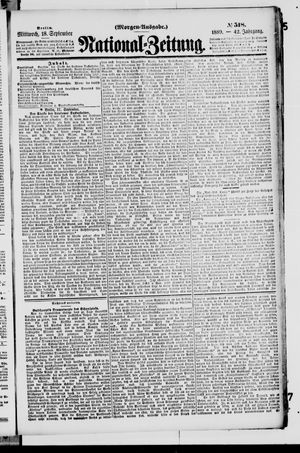 National-Zeitung vom 18.09.1889