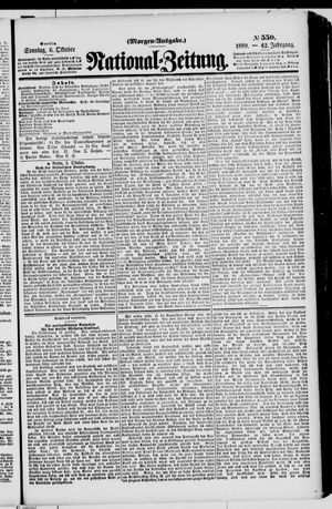 National-Zeitung vom 06.10.1889
