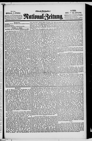 National-Zeitung vom 09.10.1889