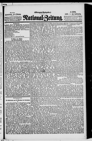 National-Zeitung vom 19.10.1889